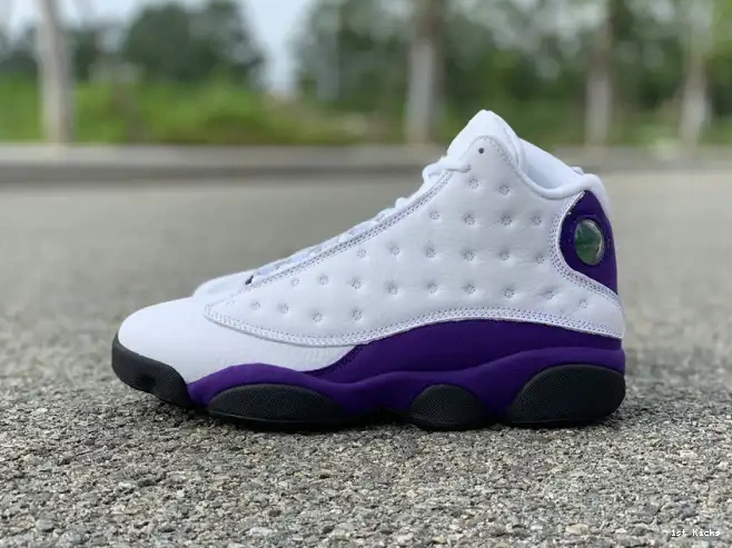 1st Kicks Shoes 13 Lakers Air Jordan 414571-105 0619